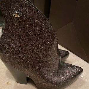 Vivienne Westwood X Melissa galaxy wedges boots